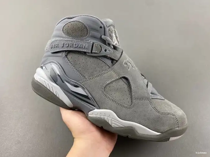Cheap MAX Cool Jordan 8 305381-014 Retro Grey 0607